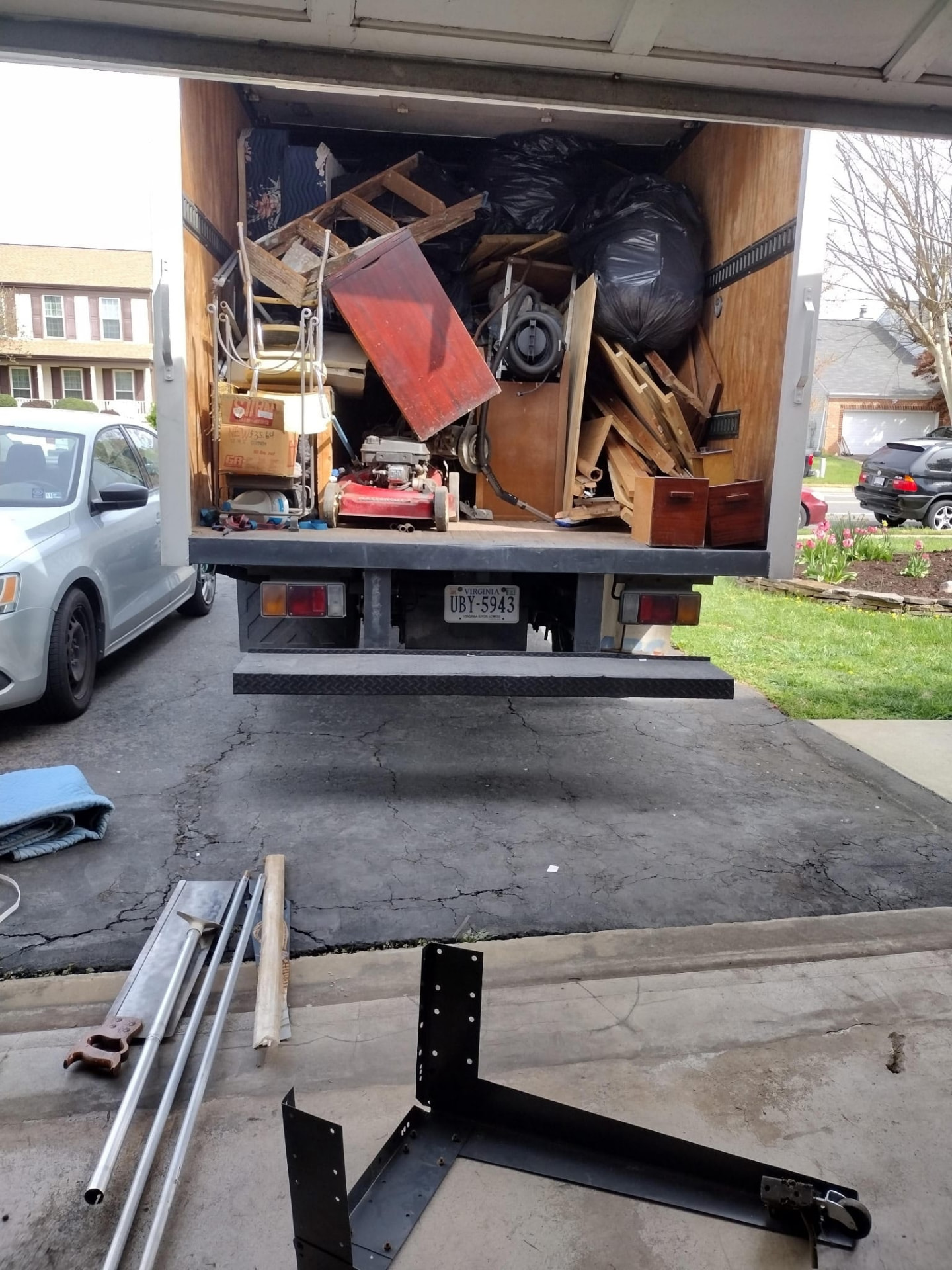 Less Junk More Space on the job